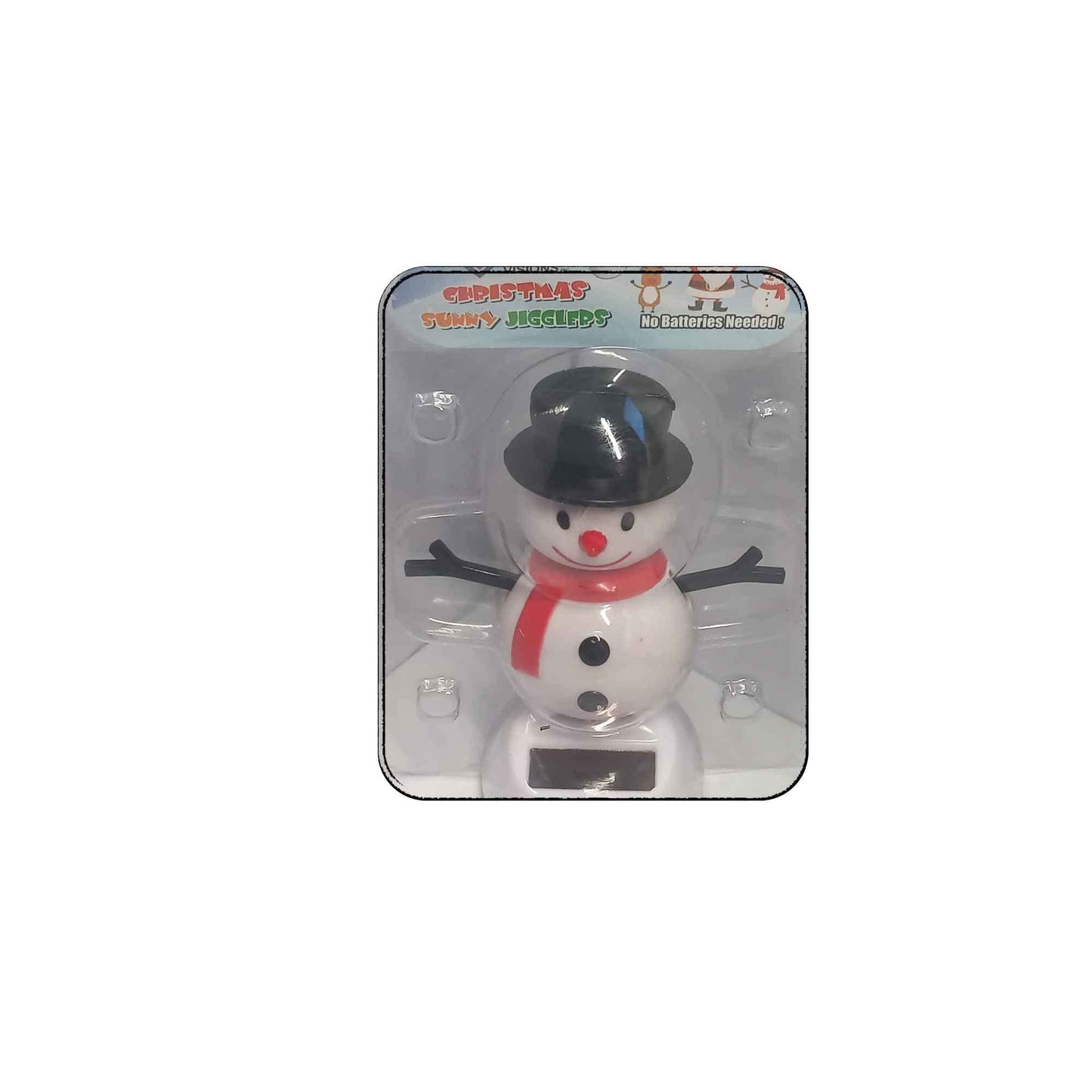Christmas Snowman Never Ending Dancing Solar Toy 3" Arms styles may vary. Plus Another Solar Toy Surprise