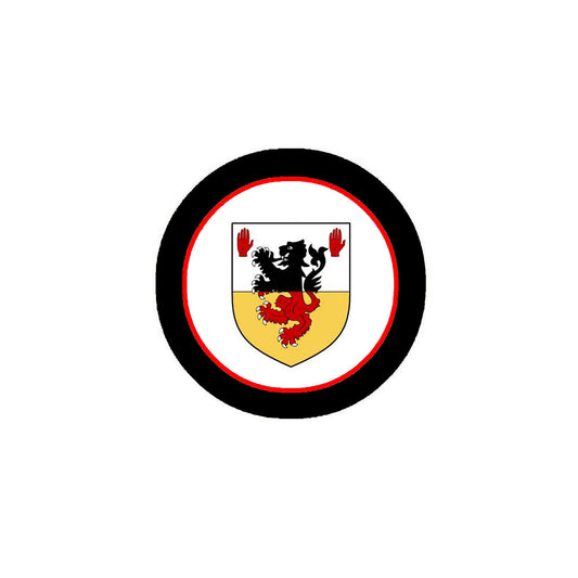 Daly 3-inch Coat of Arms Fridge Round Magnet Default Title