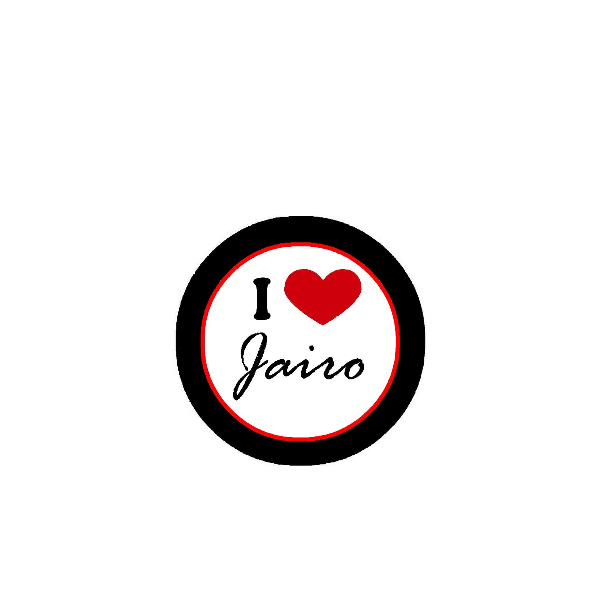 I Love Jairo Pinback 2.25-inch Default Title