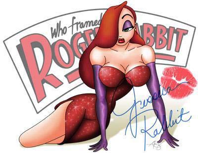 Jessica Rabbit Cartoon Mousepad Default Title