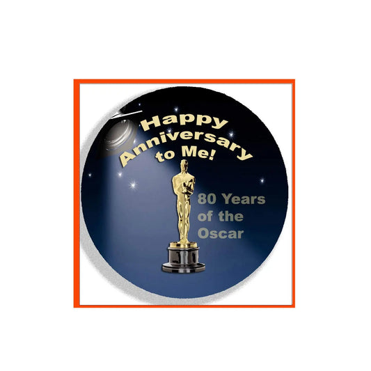 Happy 80 Anniversary Oscars 2.25-inch Default Title