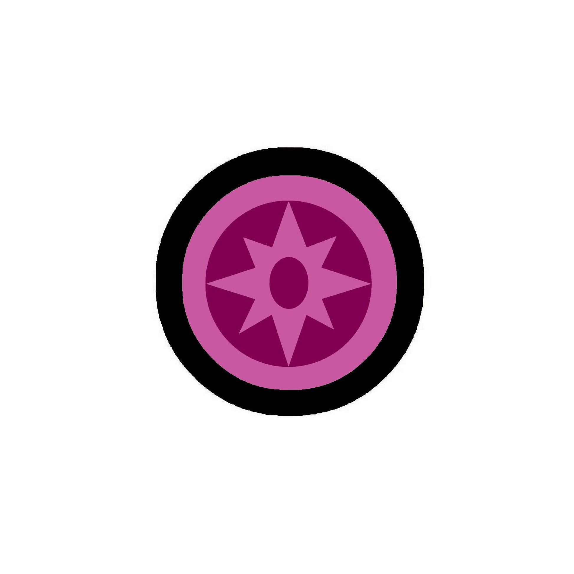 Pink Star 2.25-inch Pinback Default Title