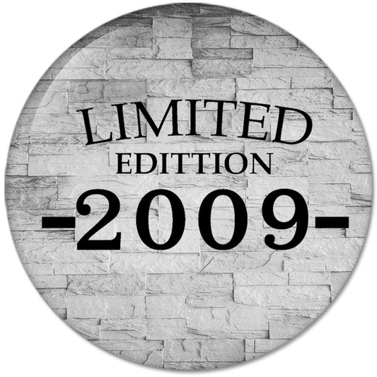 10th Birthday Gifts Made LIMITED EDITION 2009 Pinback Button Badges (58mm), NEW