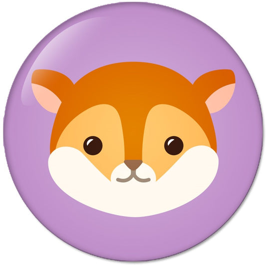 Animal Avatar Raccoon Pinback 2.25-inch Default Title