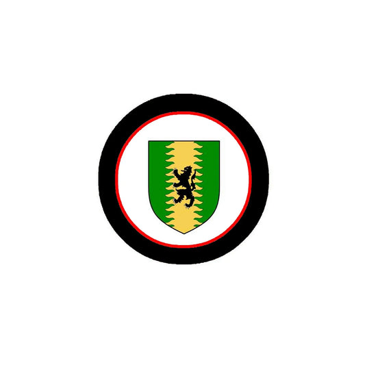 O'Hara 3-inch Coat of Arms Fridge Round Pinback Badge Default Title