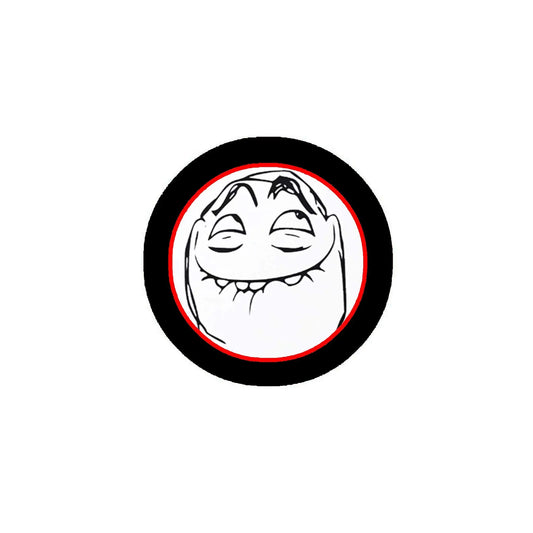 PFFTCH Laughing Rage 1.25-inch Pinback Button Badge Pin Default Title