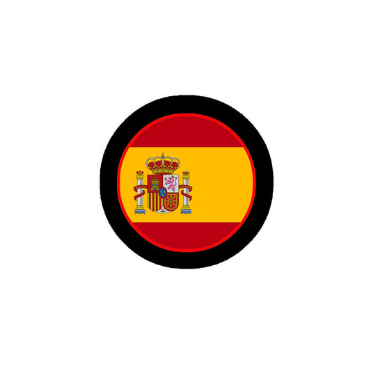 Spain Country Flag Pinback 2.25-inch Default Title
