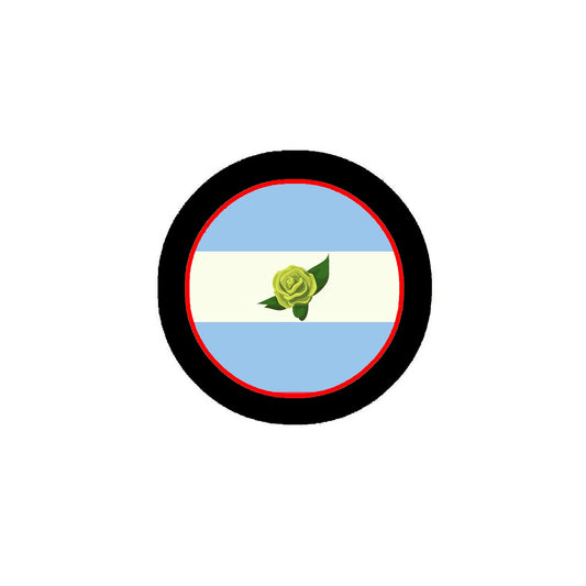 Achillean Pride Flag 2.25" Pinback or Jackets, Backpacks, etc.