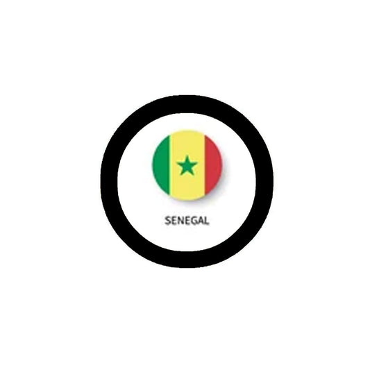Senegal Flag Keychain Bottle Opener 2.25-inch Commemorative Default Title