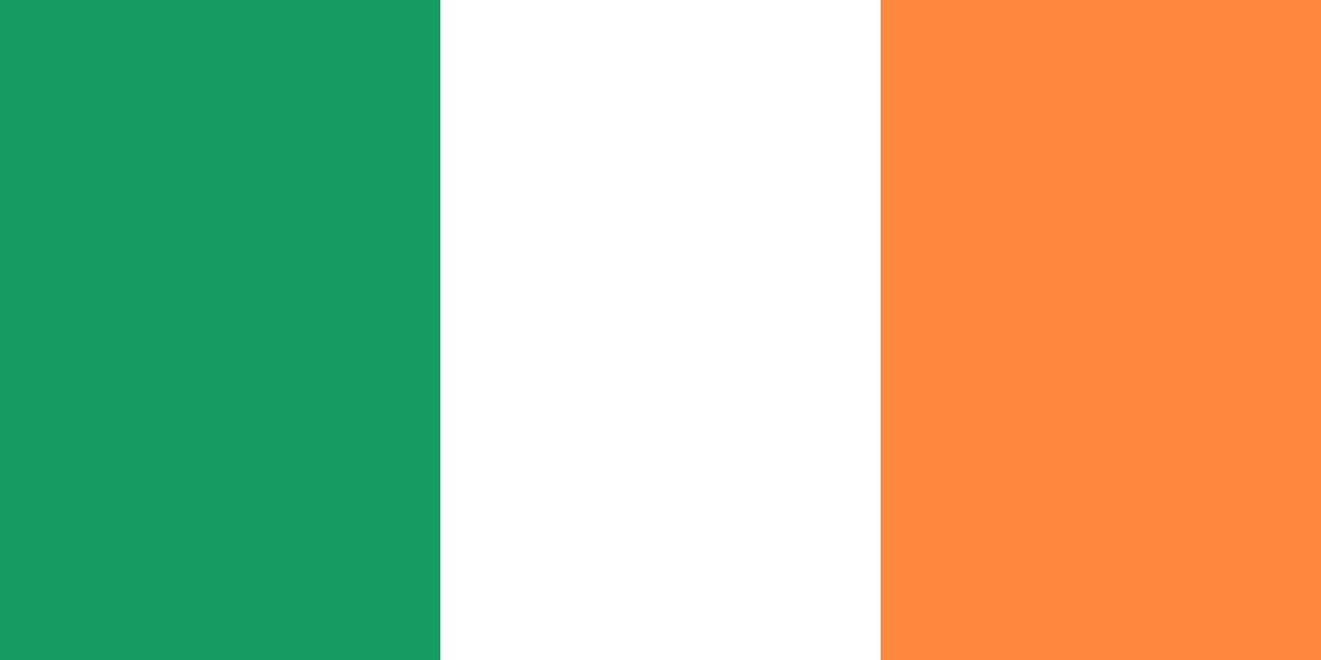 Ireland Country Flag Mousepad for Computers Default Title