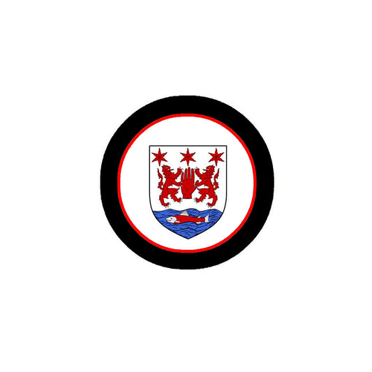 O'Neill 3-inch Coat of Arms Fridge Round Magnet Default Title