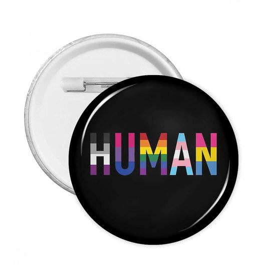 LGBT Pin Button Round Pins Button Badge Brooch Decors for Backpacks Clothes Hats Bags-1 Pcs Set Default Title