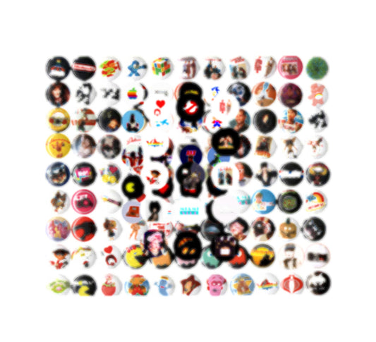 48 Pcs Huge Made in the 1980 Pinbacks 1.25-inch Default Title