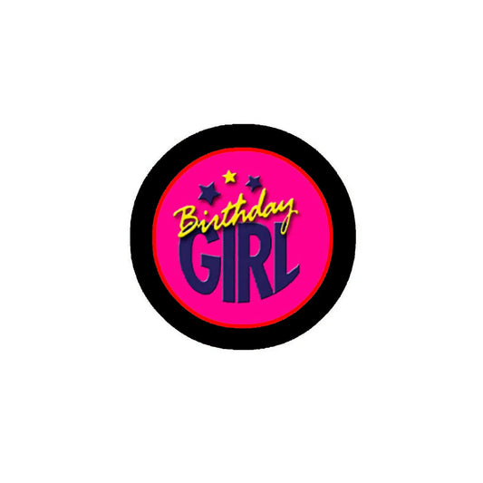 Birthday Girl 1.25-inch Pinback What is your mood today? Default Title