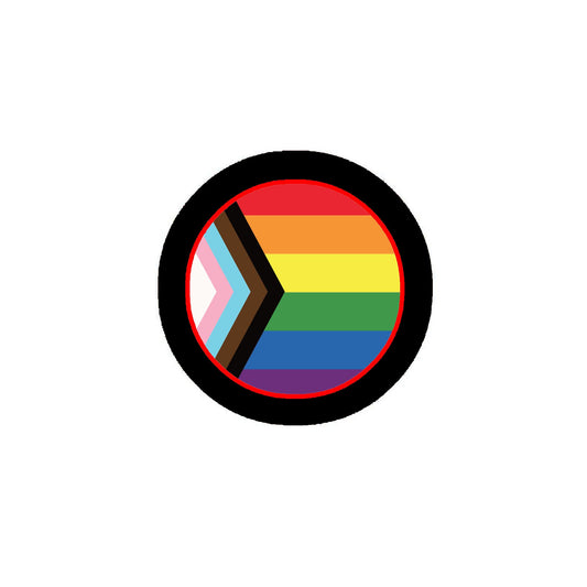 100 pcs LGBT Rainbow Pride 1.25" Pinback or Jackets, Backpacks, etc.