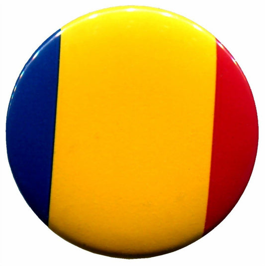 Chad Flag Chadian Pinback 2.25-inch Default Title