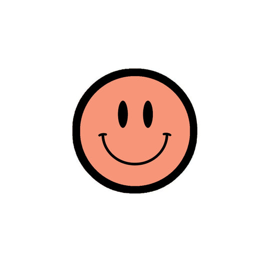 24 Pcs Emoticons Funny Smiles 1.25" Pinback for Jackets, Backpack Orange