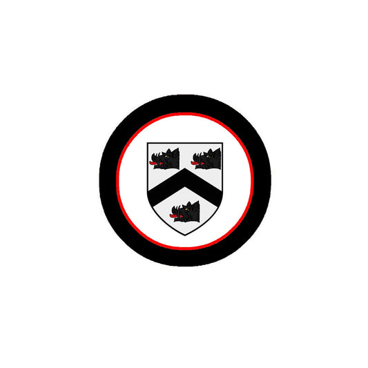 Evans 3-inch Coat of Arms Fridge Round Magnet Default Title