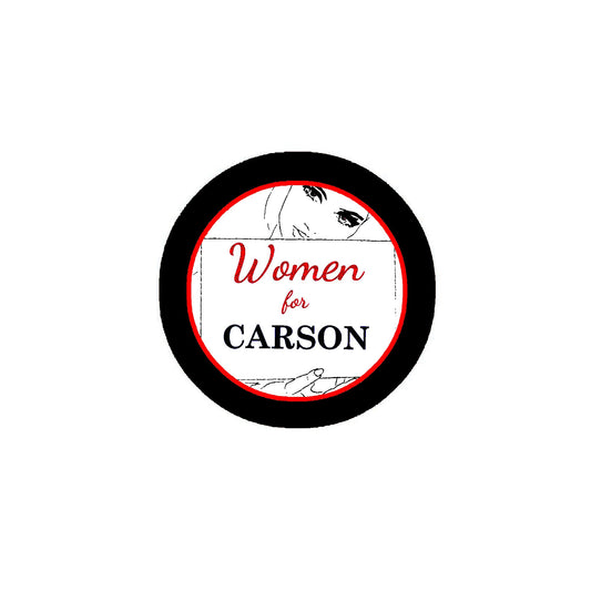 Women for Carson Pinback 2.25-inch Default Title