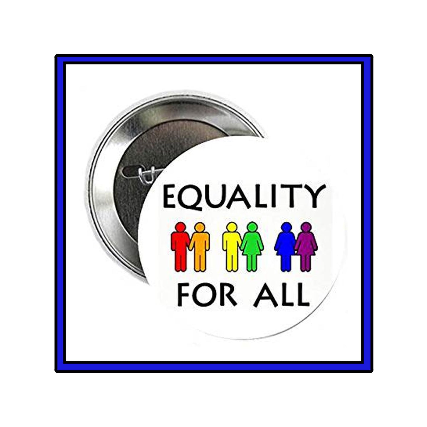 1 Pc Equality for All Pinback Button Badge 1.25-inch