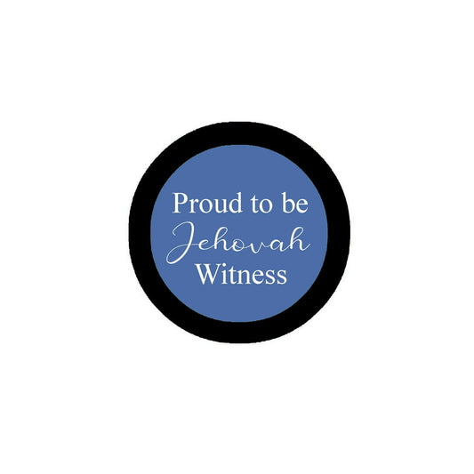 Proud to be Jehovah's Witness 2.25-inch Pinback Default Title