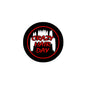 Crazy Hair Day 2.25-inch round black hair product container with CRAZY HAIR DAY logo