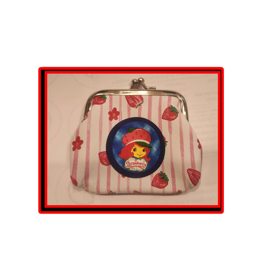 Strawberry Coin Purse Click Coin Purse #1 Blue