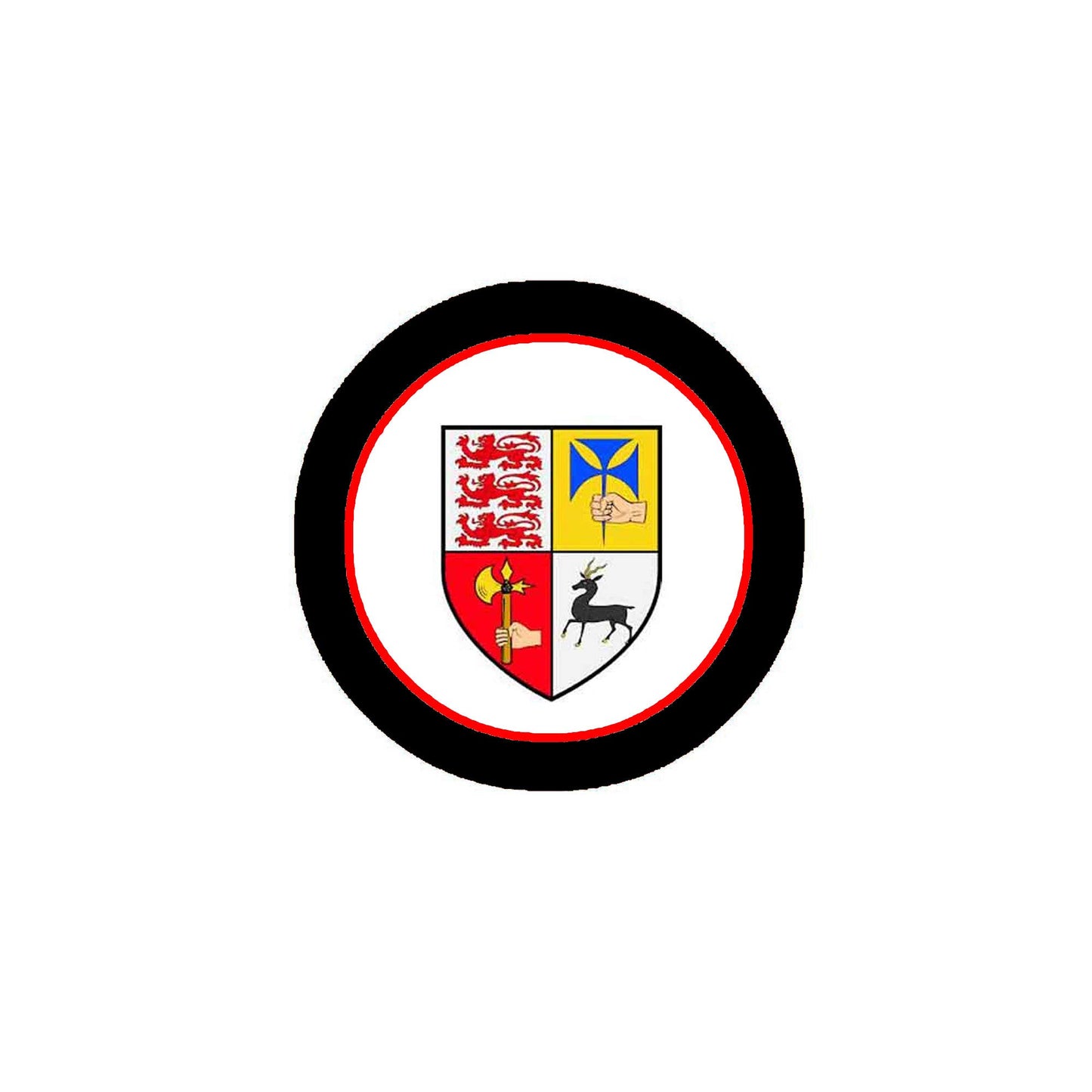 McGrath 3-inch Coat of Arms Fridge Round Magnet Default Title