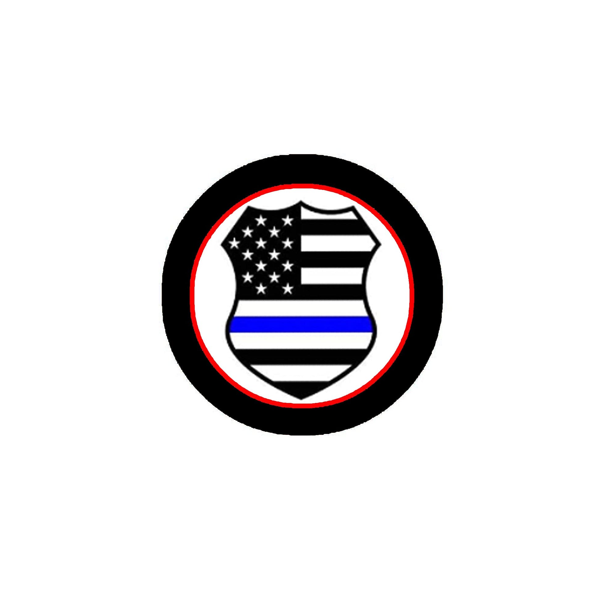 12 Pcs Set 7 8 USA Blue Line Crest Lapel Pin Pinback Police Default Title