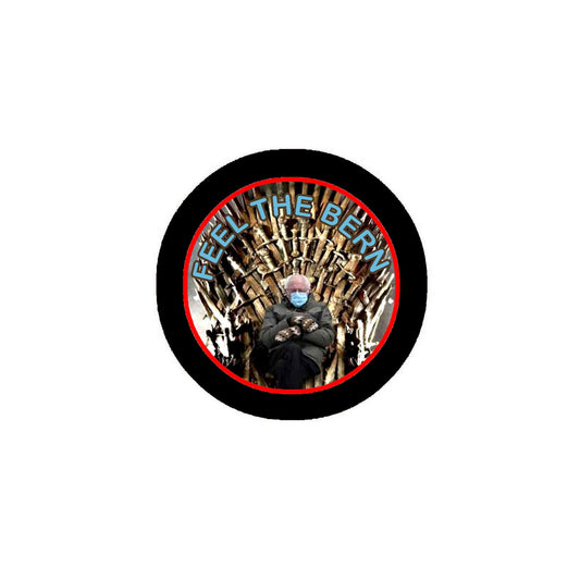 Feel The Bern Movie 3-inch Round Refrigerator Magnet Default Title
