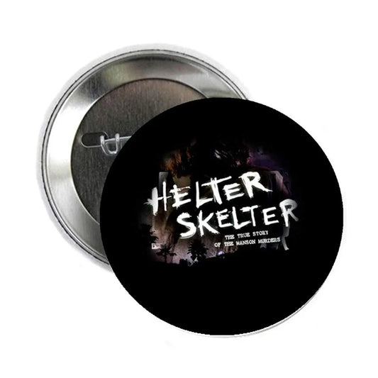 Helter Skelter Pinback Badge 2.25-inch Default Title