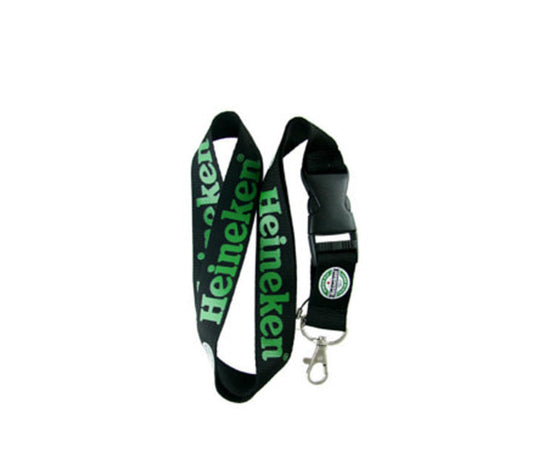 Beer Lanyard Keychain Holder Green Black Default Title
