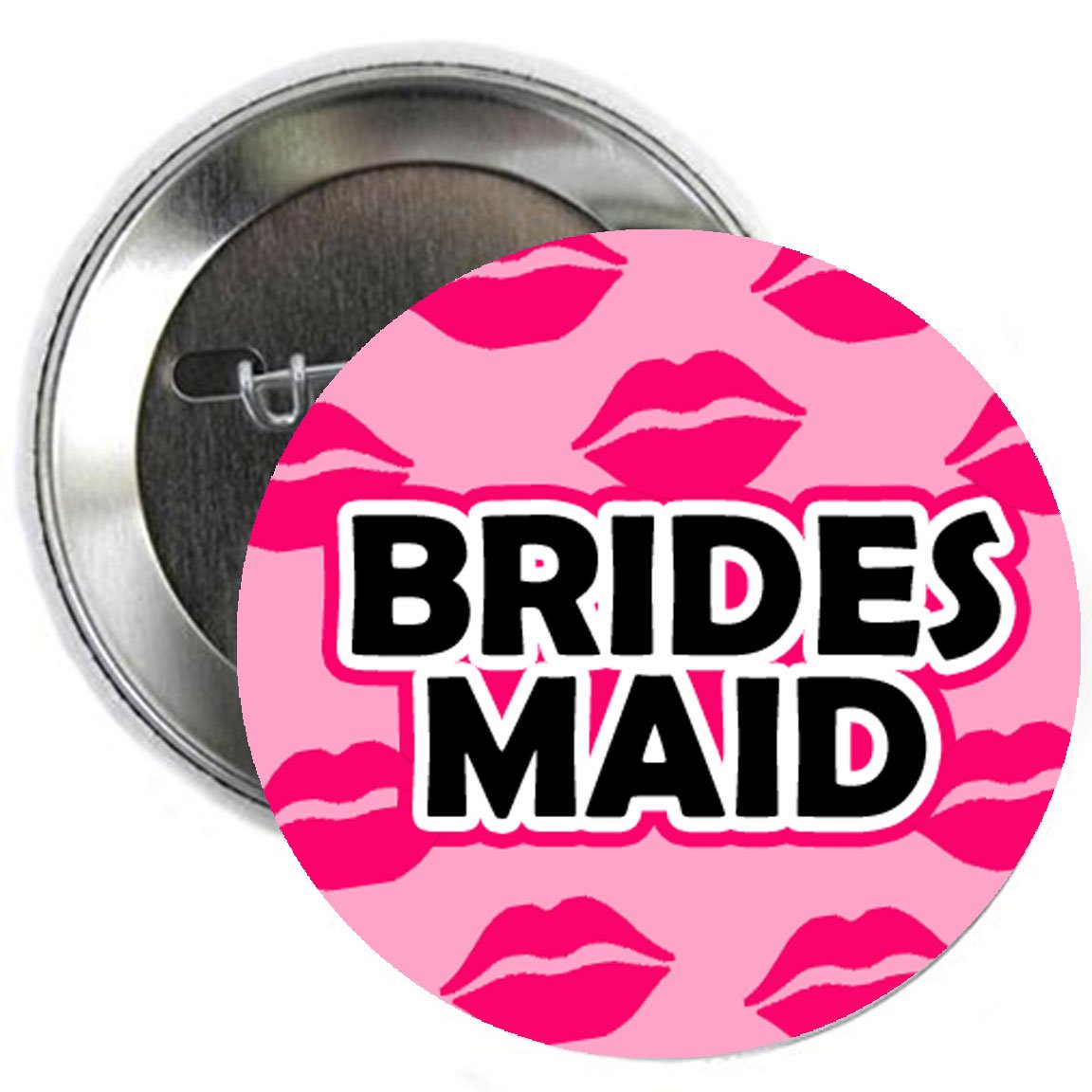 Bridesmaid Pinback Button Badge 1.25-inch Default Title