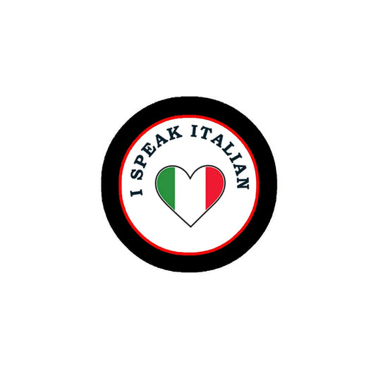 I Speak Italian 2.25-inch Pinback Default Title