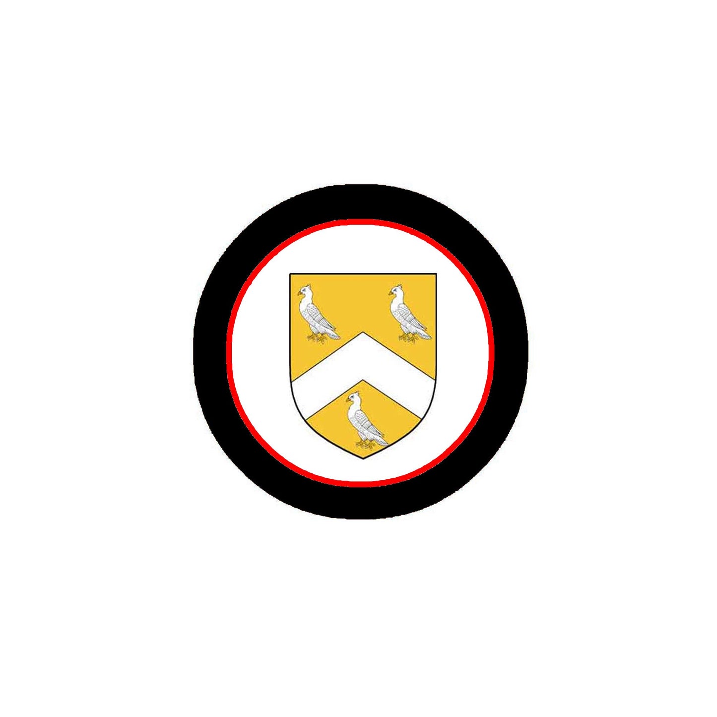 Fanning 3-inch Coat of Arms Fridge Round Magnet Default Title