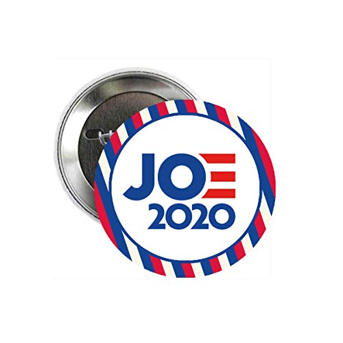 10 Pcs JOE 2020 1.25" Pinback for Jackets, Backpacks, etc. Political Stripes