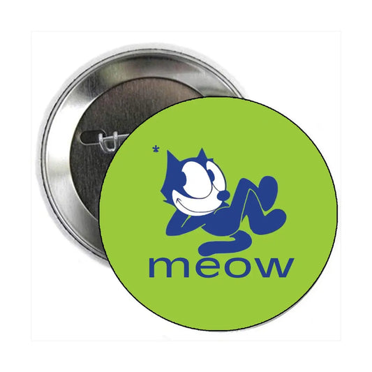 Meow Cat 1.25-inch Pinback What is your mood today? Default Title
