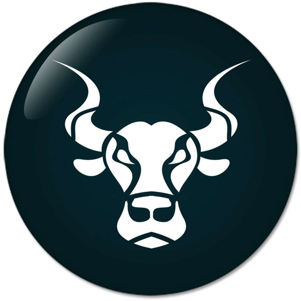 Hand Drawn Tattoos Abstract Style Taurus : Pinback Buttons 2.25 Inch (58mm) Default Title