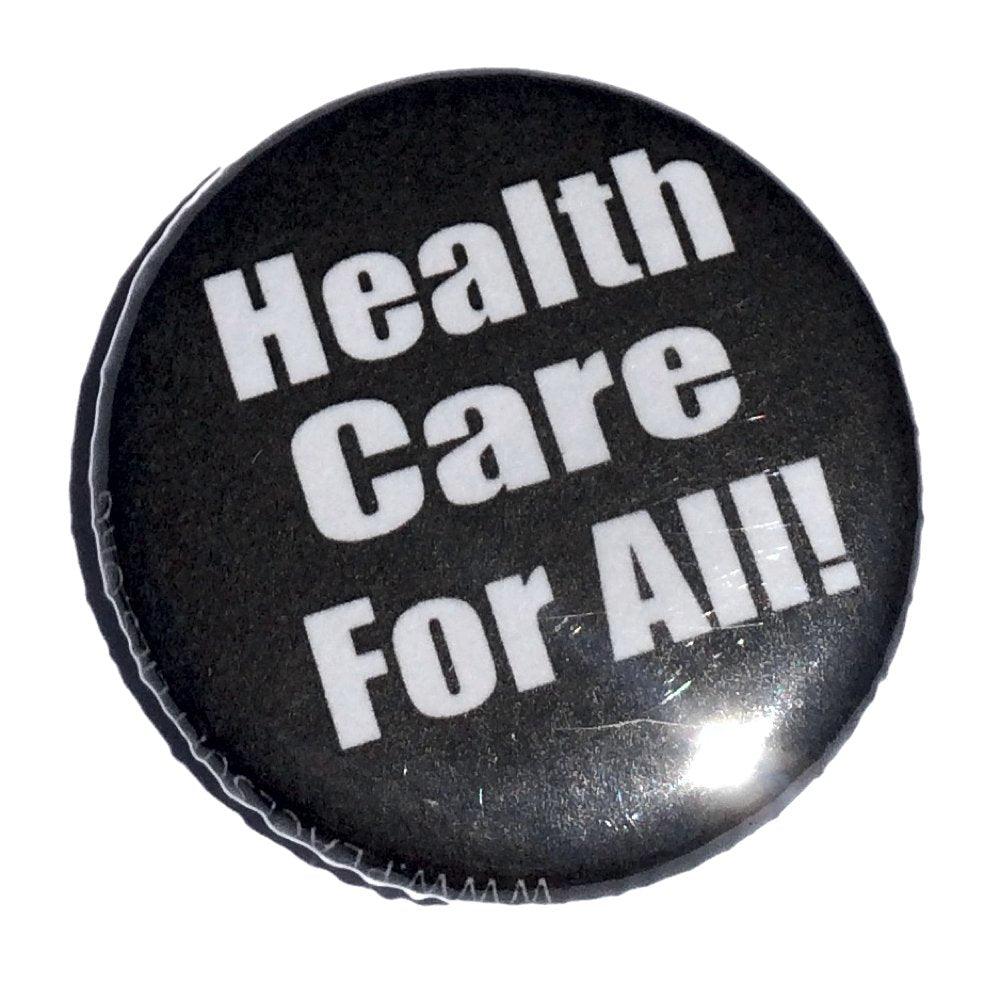 10-Pack Health Care for All Button