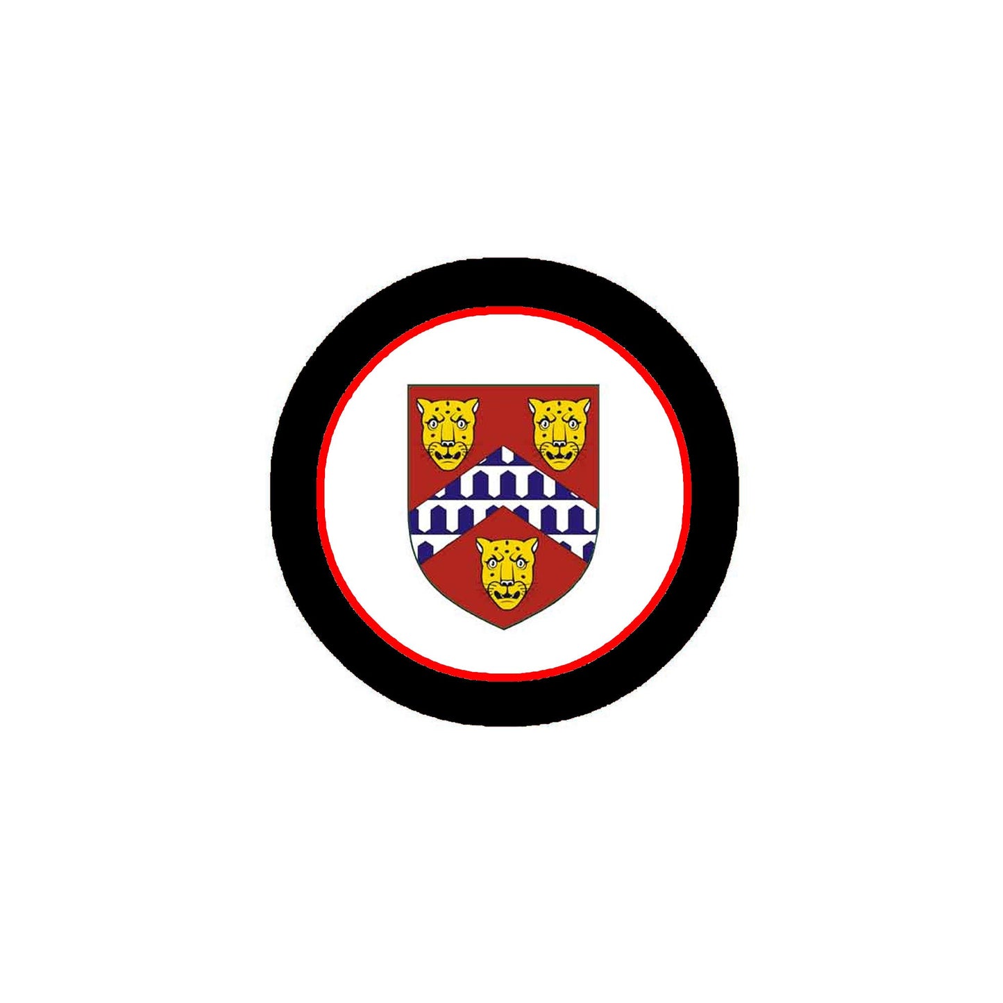 Rice 3-inch Coat of Arms Fridge Round Magnet Default Title