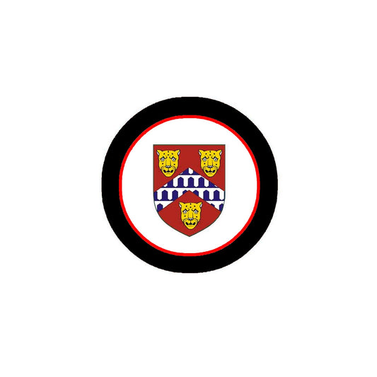 Rice 3-inch Coat of Arms Fridge Round Magnet Default Title