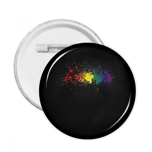 Lgbt Pin,Lgbt Button Round Pins Button Badge Brooch Decors for Backpacks Clothes Hats Bags-1 Pcs Set Default Title