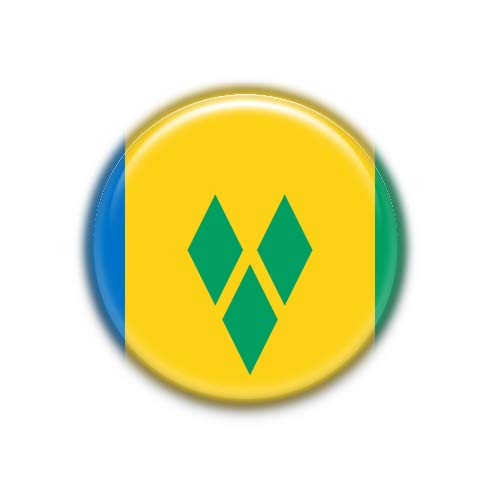 St. Vincent and the Grenadines Flag Fridge Magnet 2.25-inch Default Title