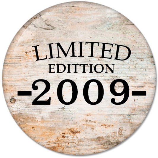 10th Birthday Gifts Made LIMITED EDITION 2009 Pinback Button Badges (58mm), NEW