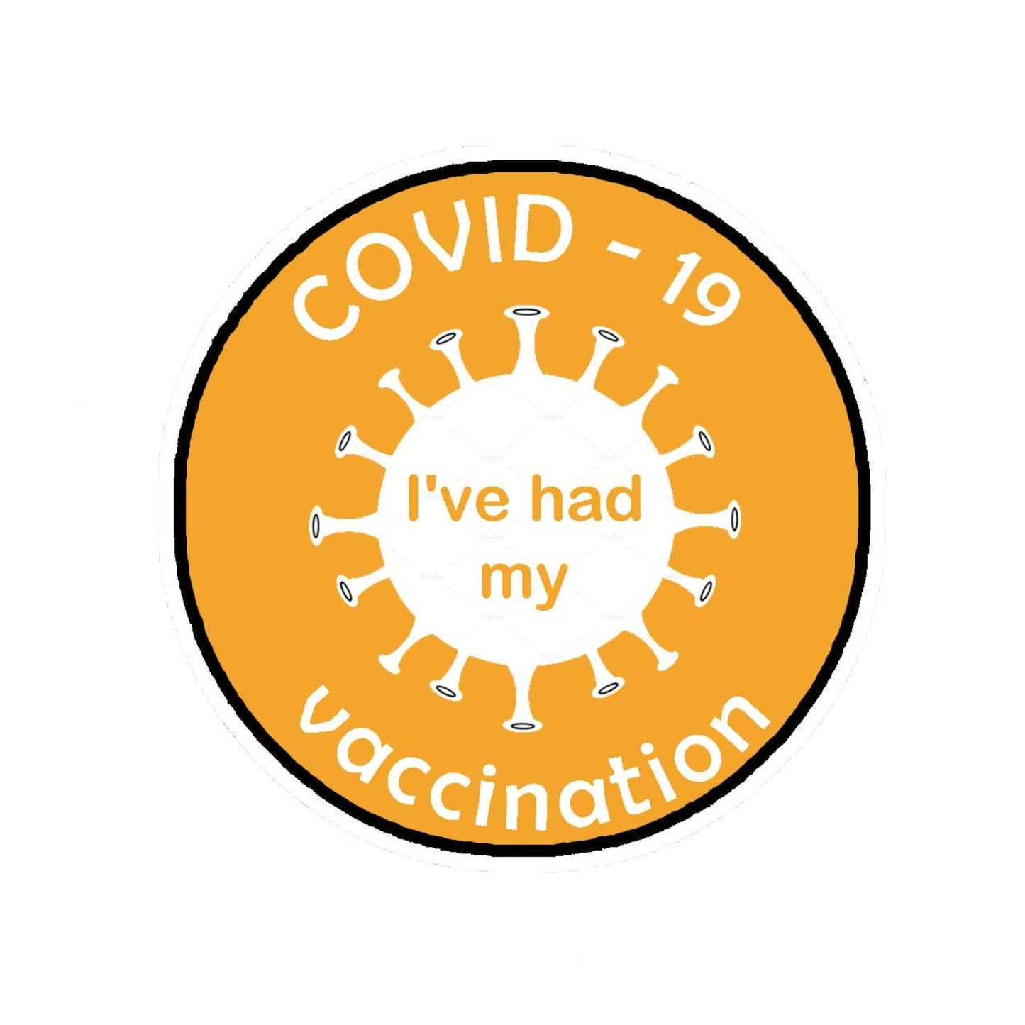 10 Pcs I've had my COVID19 Vaccination Pinback 2.25-inch
