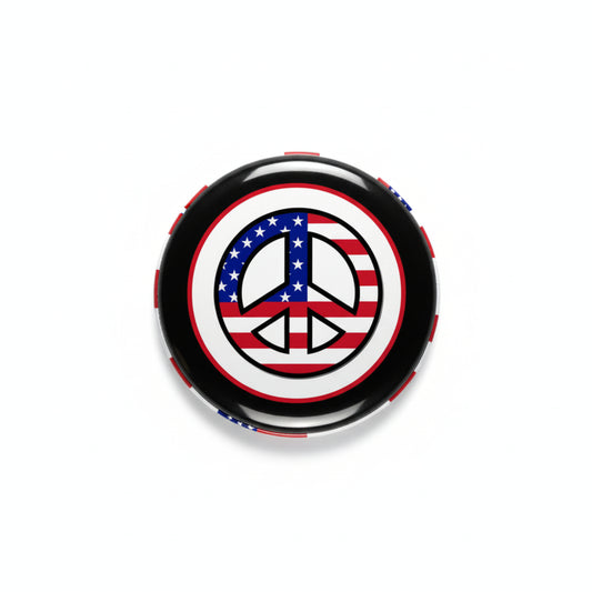 10 Pcs Set American Peace Badges Pinback Badge 2.25-inch Default Title