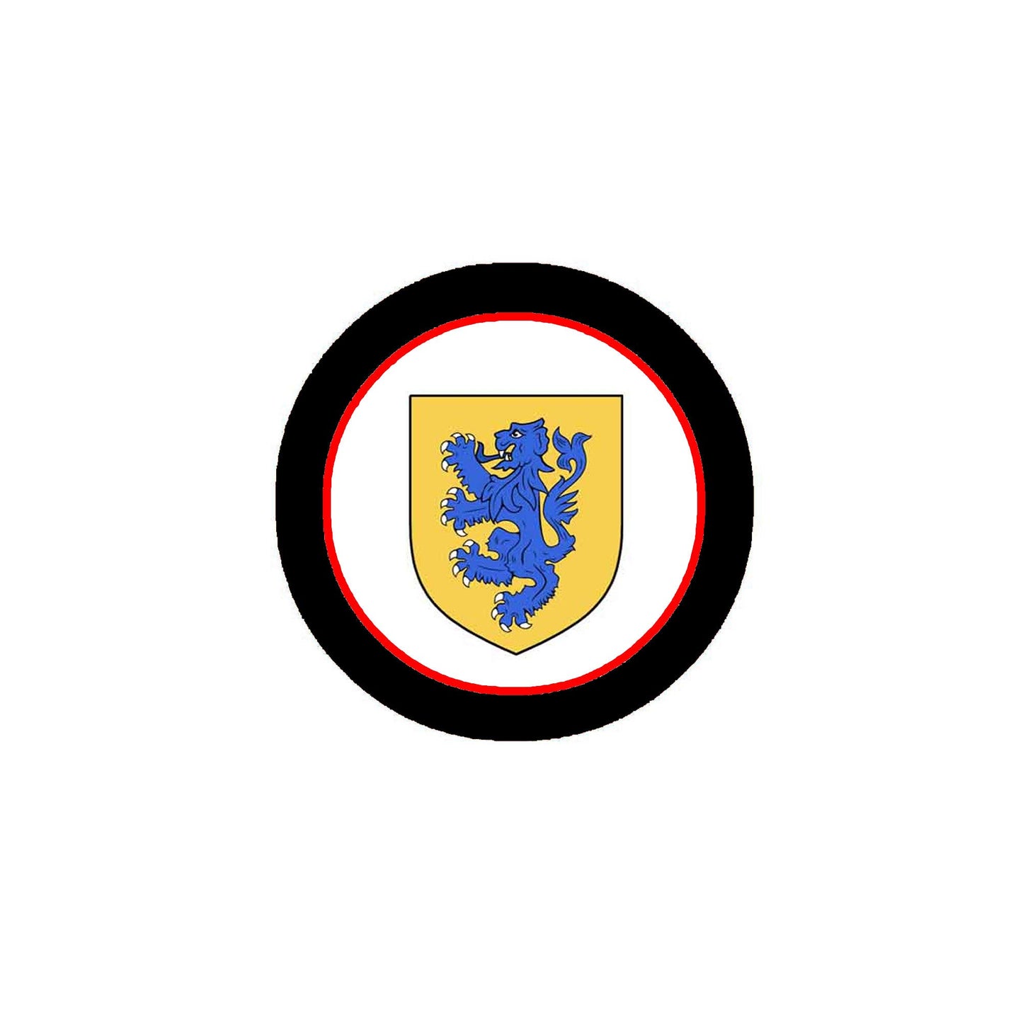 Mahon 3-inch Coat of Arms Fridge Round Magnet Default Title