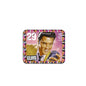 Rectangular Elvis collage computer mouse pad with purple '29' and 'USA' accents