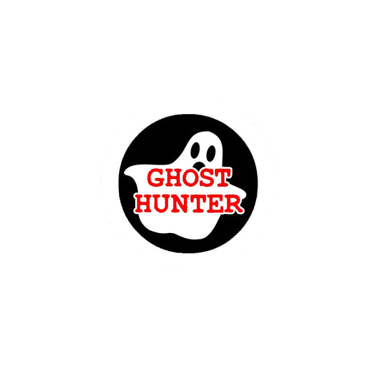Ghost Hunter 2.25-inch Round Pinback Pin Back Default Title