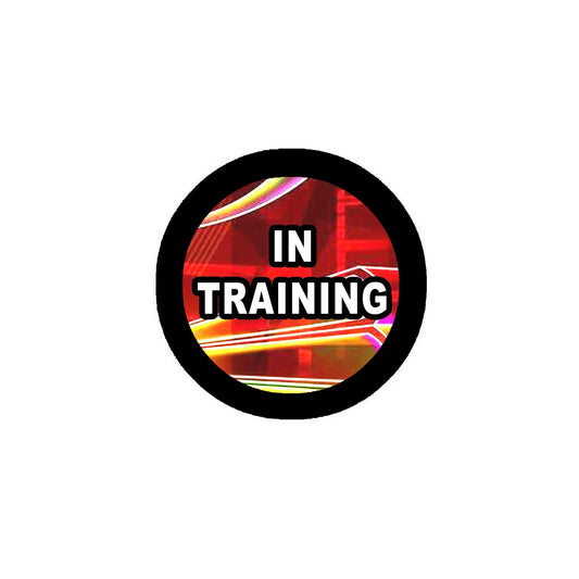 In Training 2.25-inch Pinback Badge Default Title